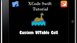 Download the video "XCode Swift - Custom UITableView Cell Tutorial"