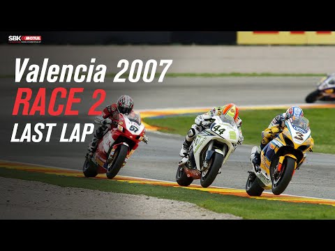Valencia 2007, Rennen 2, letzte Runden