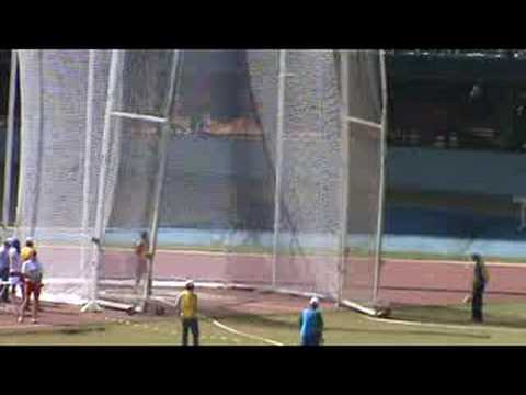 Lançamento de Martelo Intercolonial 2008