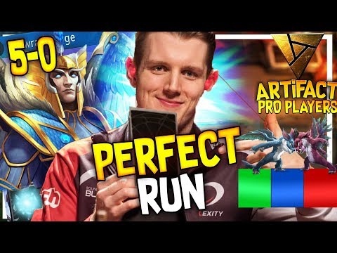 Artifact Superjj  Perfect Run as usual - Deck  Green  Blue Red