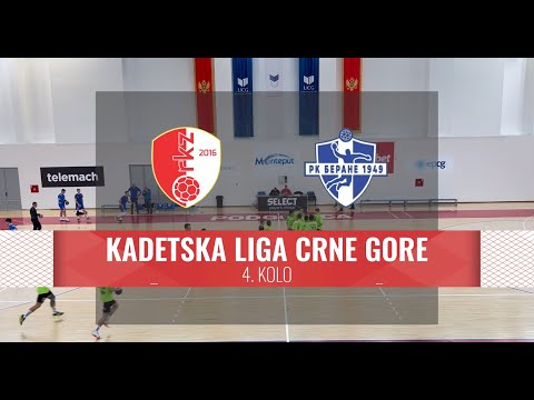 [4. kolo] RK Zabjelo - RK Berane 1949, 24:25 (14:8) - Kadetska liga Crne Gore 2025/26