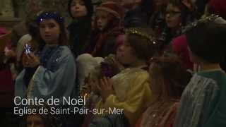preview picture of video 'Noël en famille à Saint-Pair-sur-Mer'
