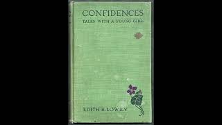 Confidences Talks With A Young Girl Concerning Herself