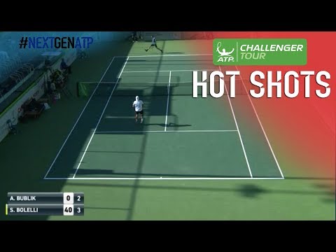 Bublik Fires Running Tweener At Istanbul Challenger 2017