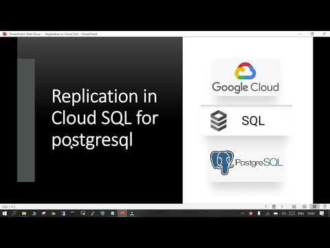 103- PostgreSQL Replication in Cloud SQL