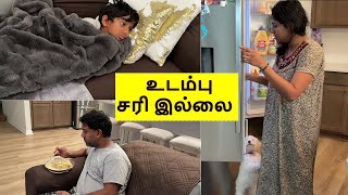 Our Sick Day in my life with Puppy & Kids ~ Morning breakfast to Night dinner ~ Family Traveler VLOG