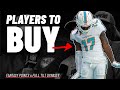 Players To BUY In Dynasty Fantasy Football In 2024!