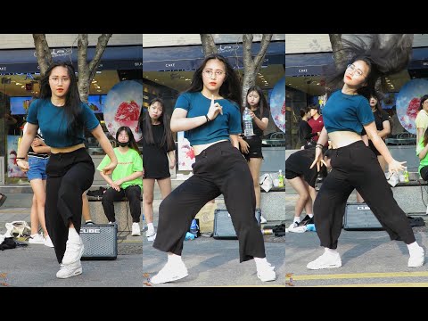 2019.07.14 댄스팀 고구마: 보윤 - BOOM+Taki Taki+TWERKIT&DOCTOR PEPPER  #신촌 거리버스킹#