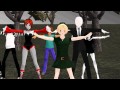 MMD creepypasta-one,two,three. 