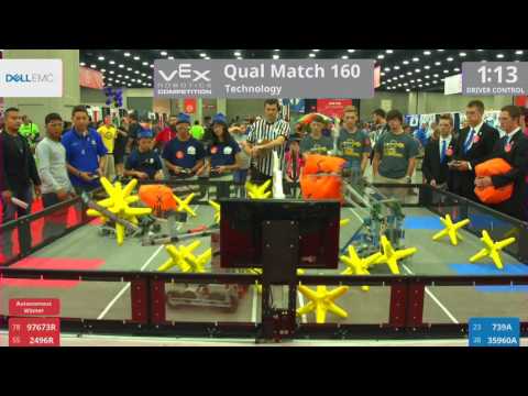 2017 VRC Tech Q160 - 97673R 2496R vs 739A 35960A - 27 to 27