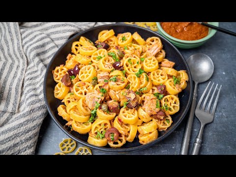 Tuna Red Pesto Pasta