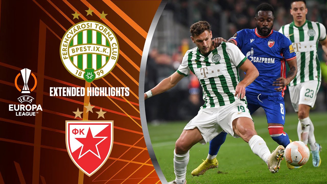 Ferencváros vs. Crvena zvezda: Extended Highlights | UEL Group Stage MD 4 | CBS Sports Golazo