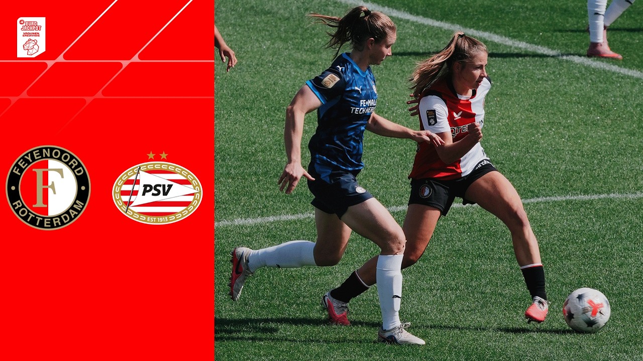 Highlights Feyenoord V1 - PSV | Eurojackpot Vrouwen Eredivisie 2026-2027