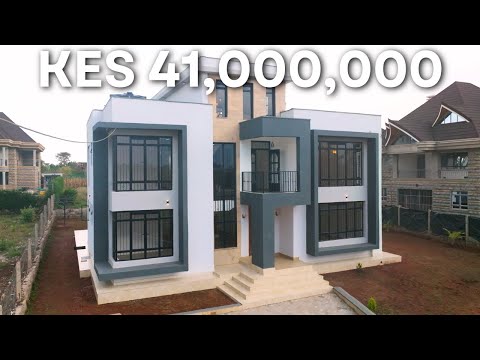 Ksh.41,000,000 4Bedroom Mansion House Tour in Ruiru Kenya #property #villa #houseforsale #realestate