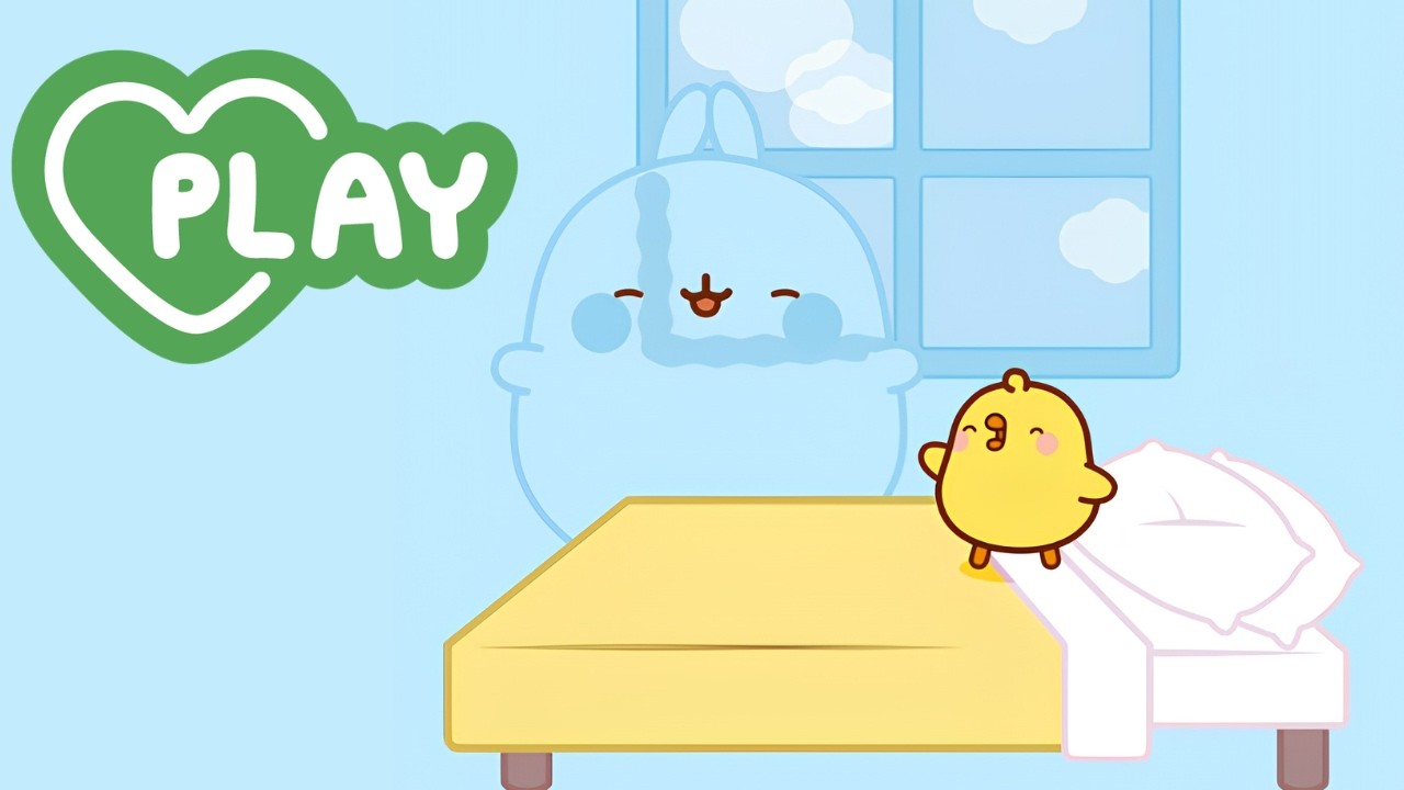 Mecha Chameleon Challenge 🤖💛 Molang & Piu Piu’s Funniest Moments