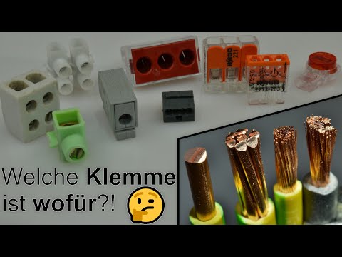 Which terminal do you need? 🤔 All the information you need about conductor types and terminal con...