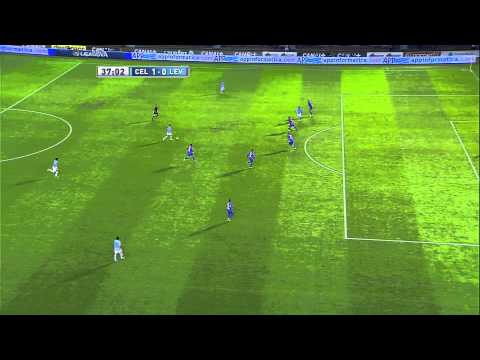 La Liga | Gol de Quique de Lucas (1-0) en el Celta de Vigo-Levante UD | 02-12-2012 | J14