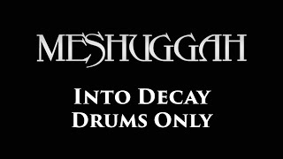 Meshuggah Into Decay DRUMS ONLY