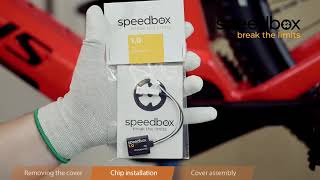 Tuningový čip SpeedBox 1.0 pro motory Panasonic-koupě pouze s kolem