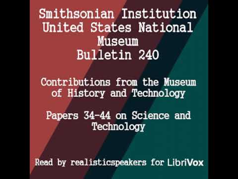 Smithsonian Institution - United States National Museum - Bulletin 240 Contributions Fro... Part 1/2
