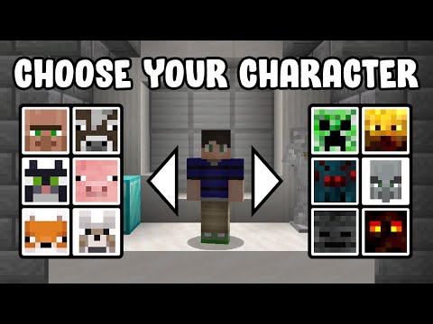 JoofyLooby - Minecraft, But You Can Choose Your Character...