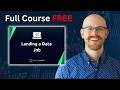 Landing A Data Job Course Full FREE Course