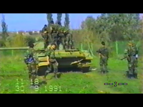 1991.09.30. - Bjelovar - Vojarna nakon zauzimanja