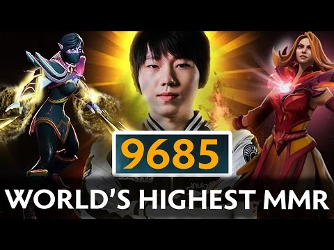 Paparazi 9685 MMR HIGHEST MMR EVER IN HISTORY OF DOTA 2