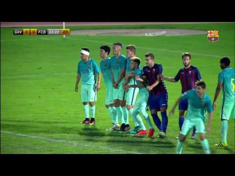 [HIGHLIGHTS] FUTBOL (2AB): Gavà - FC Barcelona B (1-0)