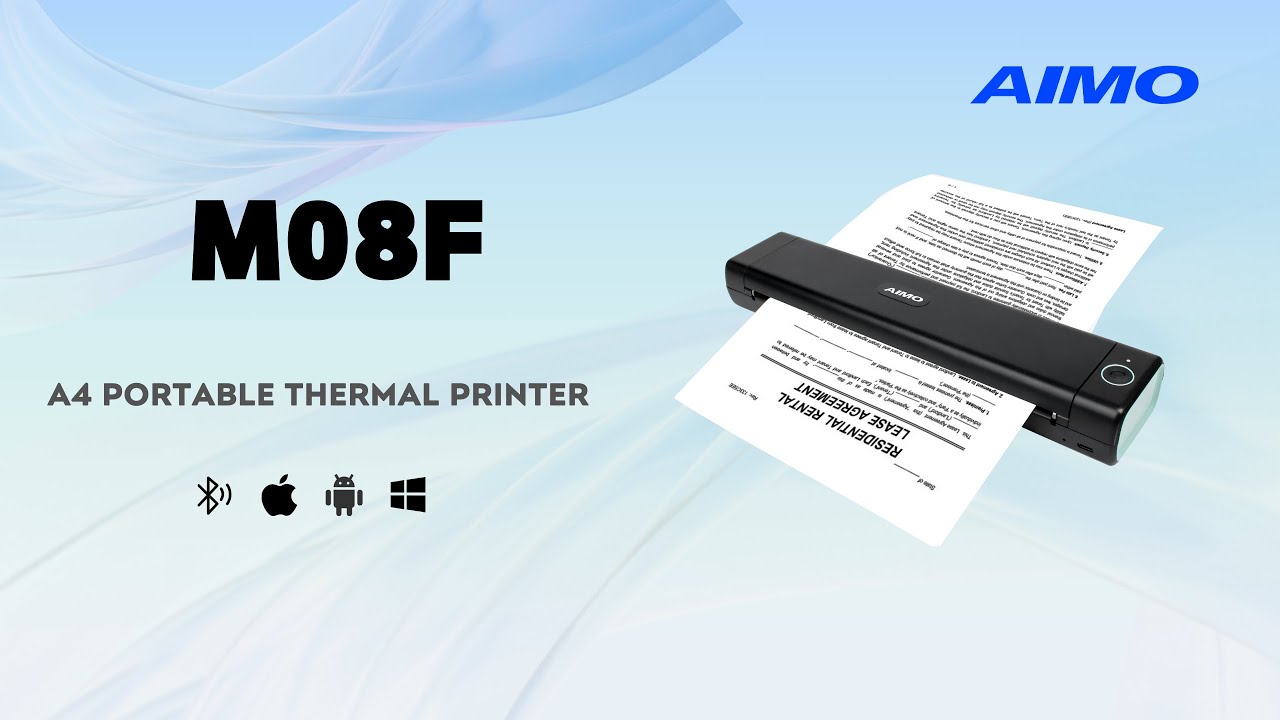 Introduction | AIMO M08F A4 Portable Thermal Printer
