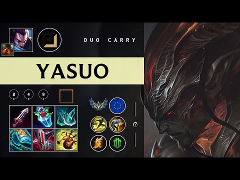 Yasuo ADC vs Jhin - EUW Challenger Patch 26.03