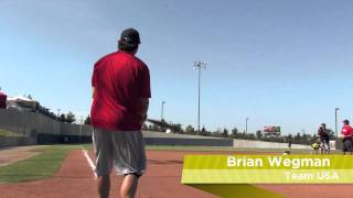 Brian Wegman Swings the Easton Stealth Tri-Zone Slow Pitch Bat: SCN19 - JustBats.com