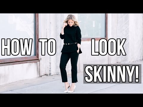 Как да изглеждаш по-слаба в дрехи