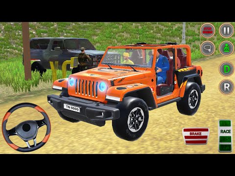 Offroad Jeep Driving Simulator 3D - 4x4 Luxury Prado Driver - Android Gameplay