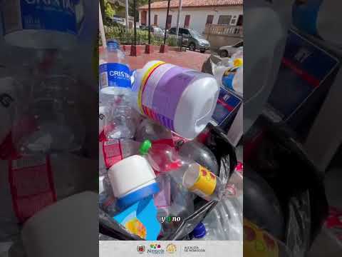 🌍Jornada Desembólsate en Nemocón: Intercambio de botellas plásticas por productos reutilizables🔄