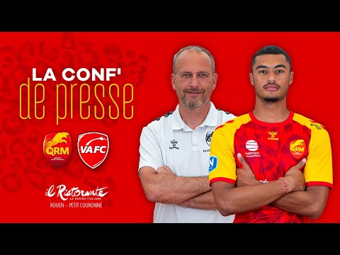 La conf' de presse J13 : QRM - VAFC (David Carré & Yanis Dede Lhomme) 🎙️