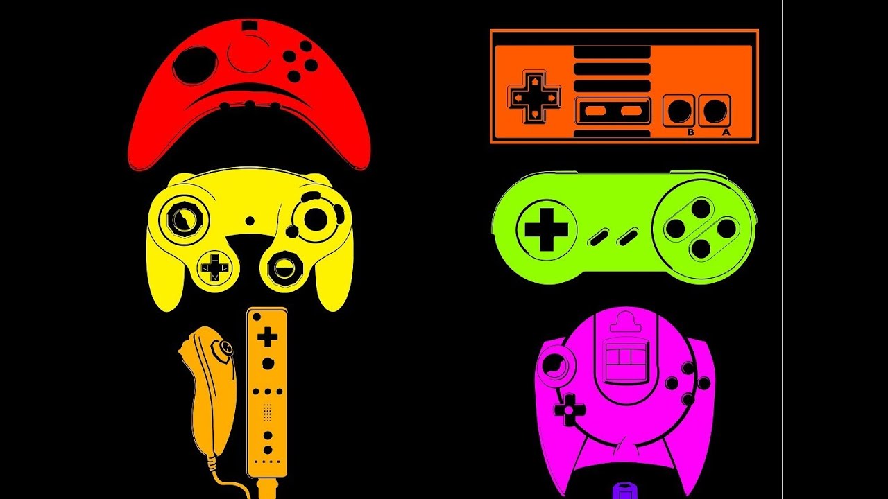 Game Console Control - Vector Art