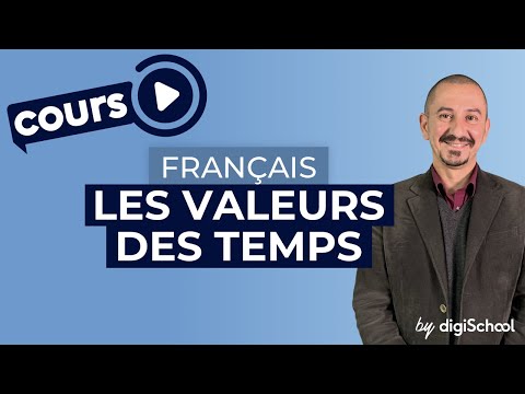 Les valeurs des temps en français (cours et exercices)