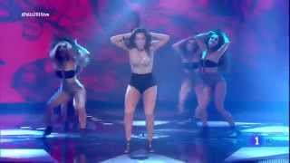 Ruth Lorenzo - Renuncio and Gigantes (Live Feliz 2015) 31/12/2014 (New Year&#39;s Eve)