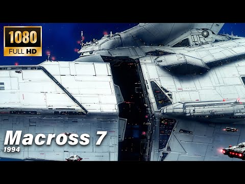 Macross 7 - 1994｜ Retro Synthwave AMD Music: Steel Strain - EVLSound #aesthetic #retroanime #macross