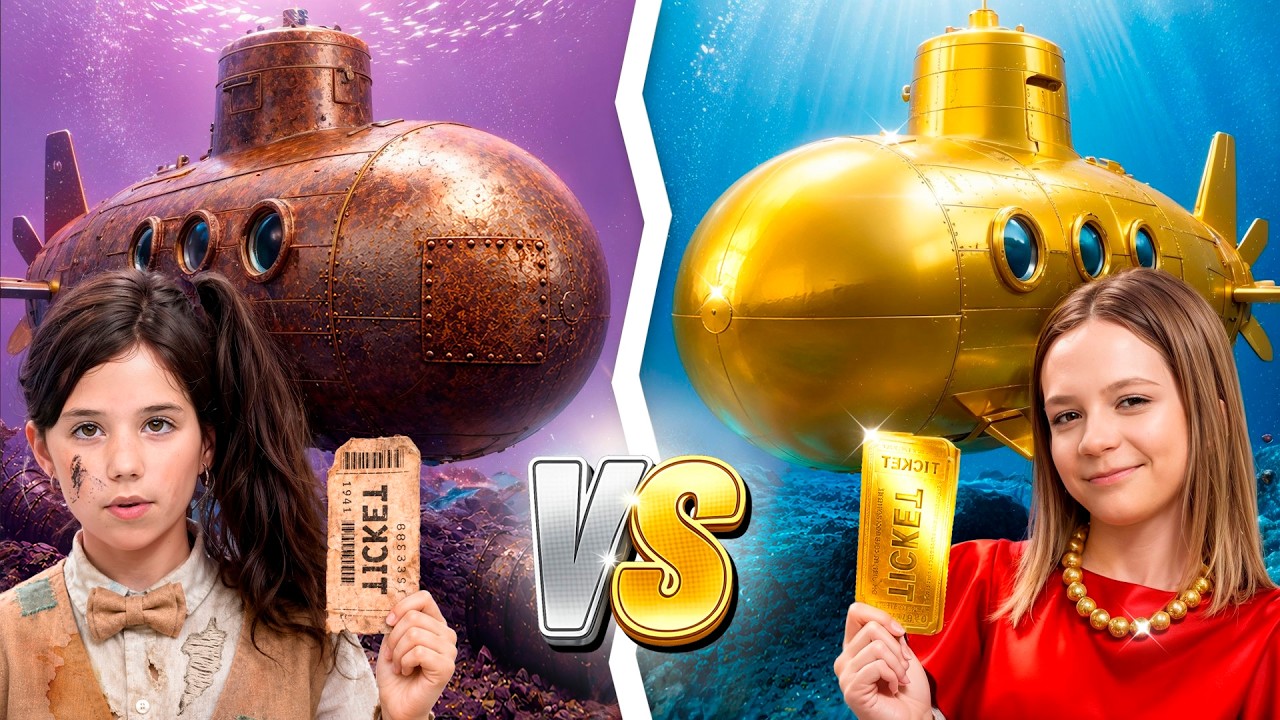 1$ vs 1 000 000$ Submarine Challenge