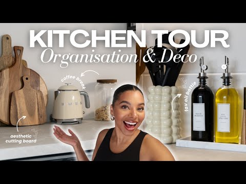 KITCHEN TOUR | ORGANISATION EXTREME, DÉCO & RANGEMENT (Petite cuisine) | #homedecor