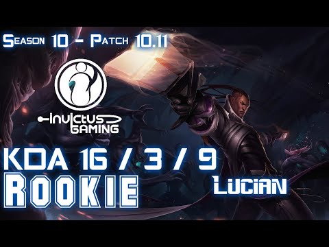 IG Rookie LUCIAN vs VLADIMIR Mid - Patch 10.11 KR Ranked