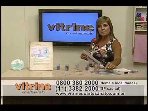 Dragaozinho em strass com Valéria Souza  - Vitrine do Artesanato na TV