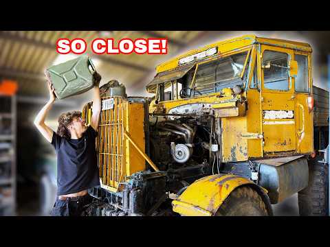 We're About To Start This 1950's Engine On Fuel Injection