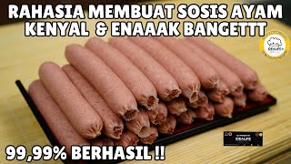 Download lagu RAHASIA MEMBUAT SOSIS AYAM KENYAL & ENAAAK BANGETTT - 99,999% BERHASIL !! mp3