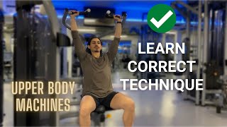 Beginner’s Guide To Gym Machines | Part 1: Upper Body Resistance Machines | How 