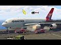 emirates airbus a360 emergency landing failed due to engine failure gta 5