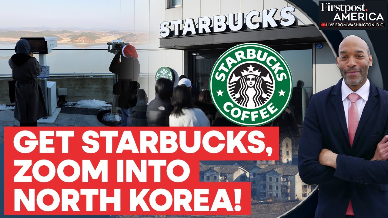 Starbucks Opens Cafe Offering Views from South Korea into Kim Jong Un's Nation | Firstpost America