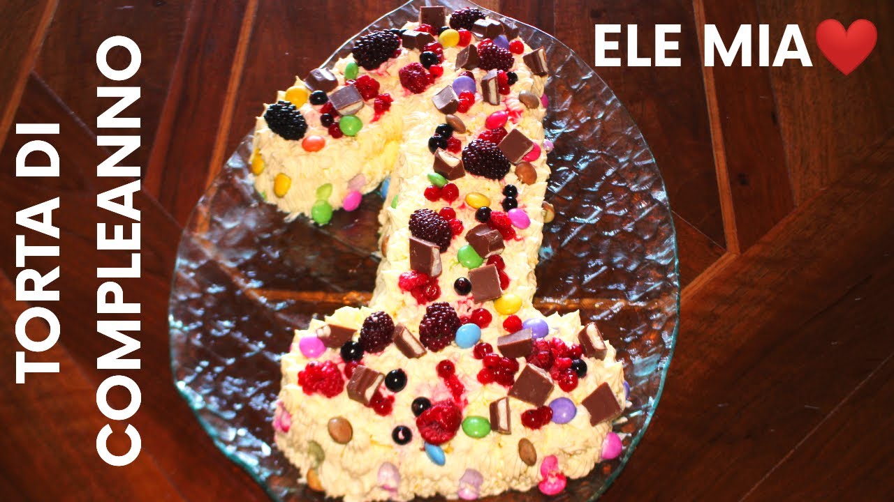 TORTA DI COMPLEANNO 1 ANNO | PER LA MIA NIPOTINA 🧡 | RICETTA FACILE
